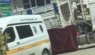 Havsa’da trafik kazası: 1 ölü