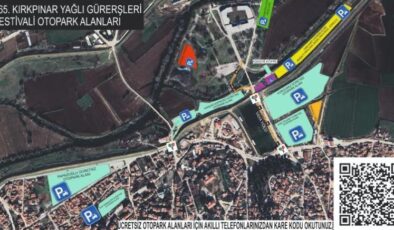 Kırkpınar’da otoparklar ücretsiz