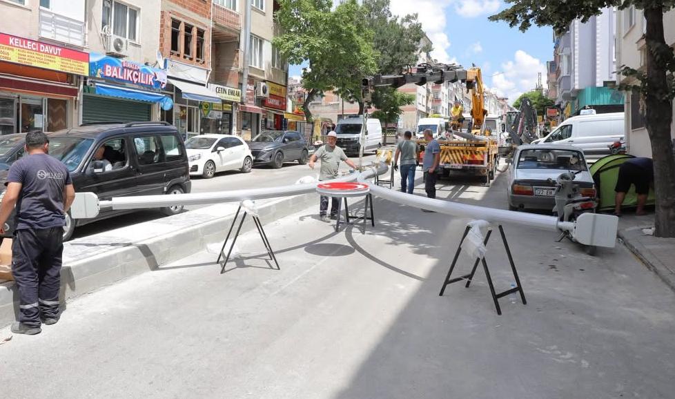 Kıyık Caddesi yeni görünümüne kavuşuyor