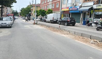 Kıyık’ta refüj sil baştan