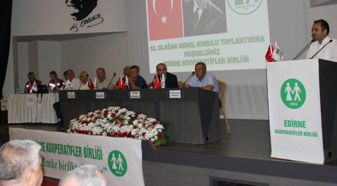 Üreticiler genel kurulda buluştu