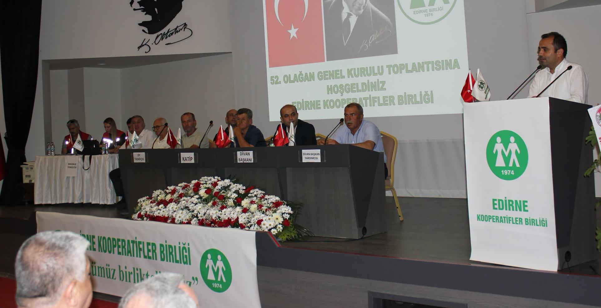 Üreticiler genel kurulda buluştu
