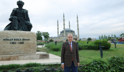 Cumhurbaşkanı Erdoğan’dan Edirne hatırası