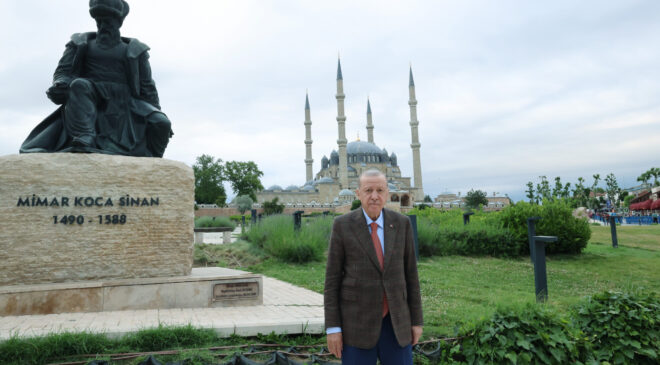 Cumhurbaşkanı Erdoğan’dan Edirne hatırası