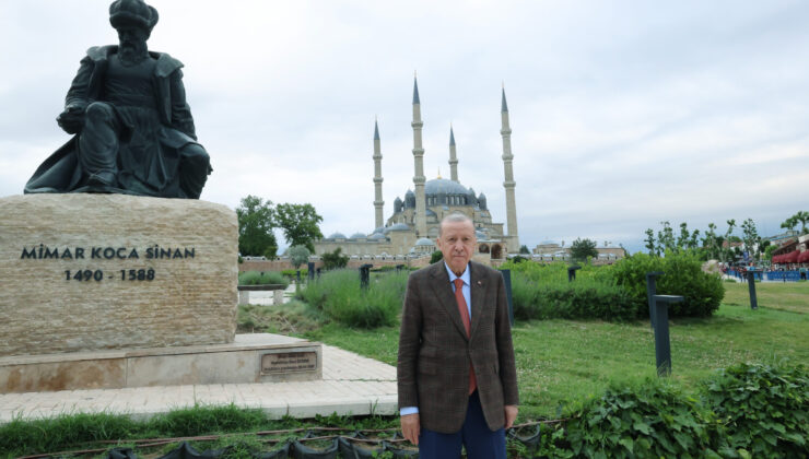 Cumhurbaşkanı Erdoğan’dan Edirne hatırası