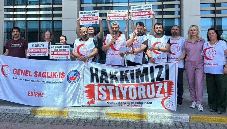 Sağlıkçılar hak arayışında