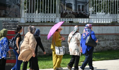 Sıcak hava bunalttı