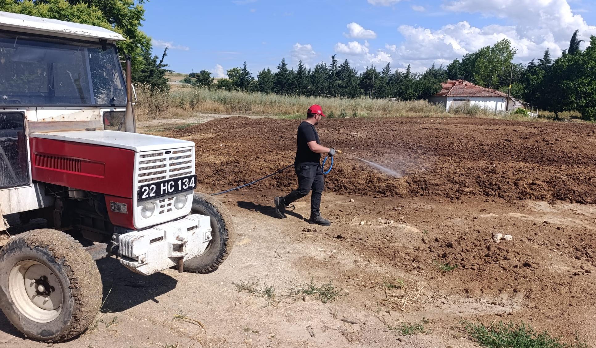 Süloğlu’nda kene ve sinekle mücadele