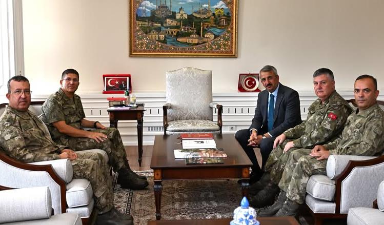 1.Ordu Komutanı Ersay’dan ziyaret