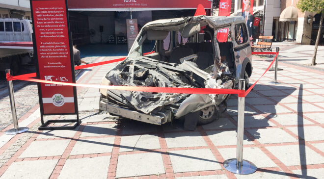 15 Temmuz’un sembolü Saraçlar’da