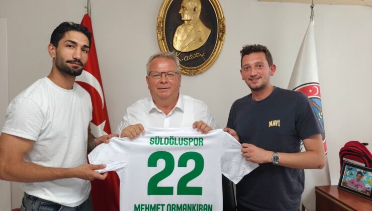Ormankıran’a Süloğluspor forması