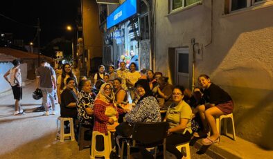 Medresealibey’de sokak buluşması