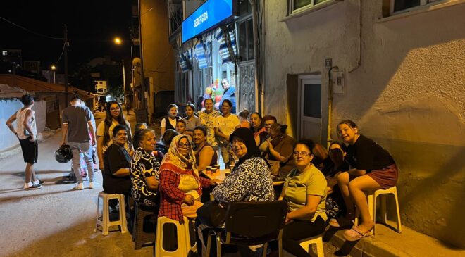 Medresealibey’de sokak buluşması