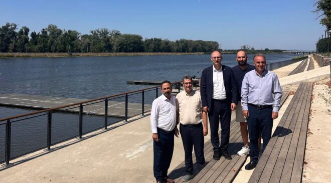 Spor yatırımlarını yerinde inceledi