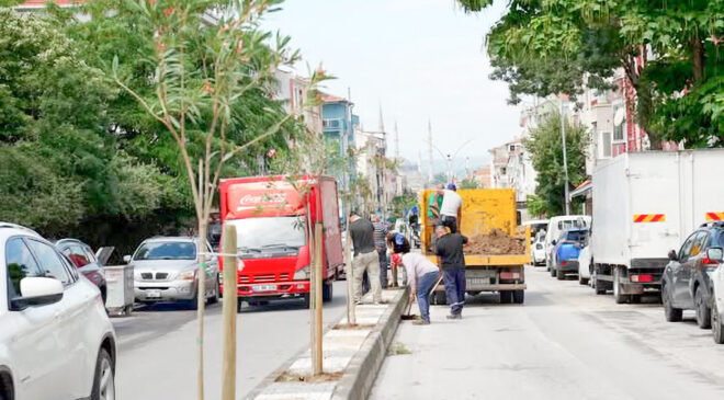 Kıyık Caddesi’nin yeni yüzü