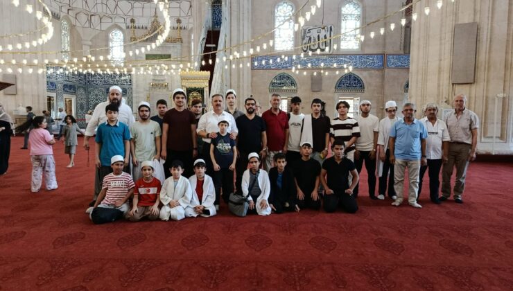 Genç hafızlar Selimiye’de