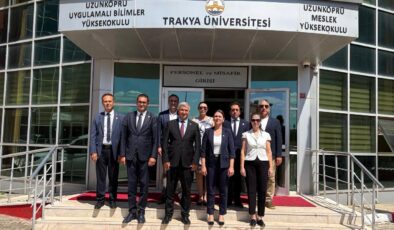 TÜ’den Uzunköprü’de ziyaret