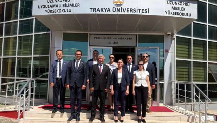 TÜ’den Uzunköprü’de ziyaret