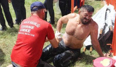 Kırkpınar’da 107 sağlık personeli görev yaptı