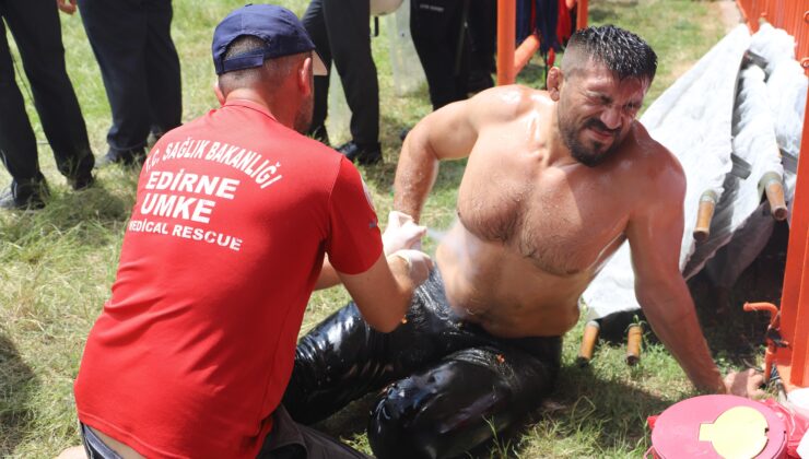 Kırkpınar’da 107 sağlık personeli görev yaptı