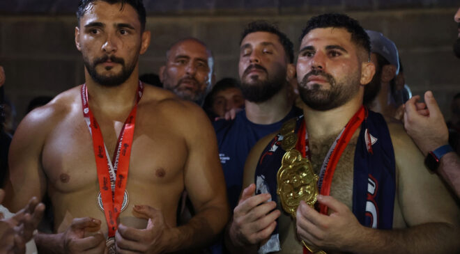 Başpehlivana sevgi seli