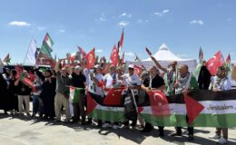 “Filistin Konvoyu” İpsala’dan giriş yaptı