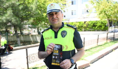 Motosikletlilere güvenli sürüş eğitimi