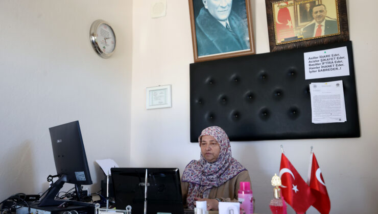Bebekken ayrıldığı köye muhtar oldu