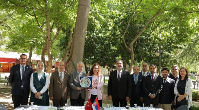 Trakya Üniversitesi’nin Sırbistanlı misafirleri