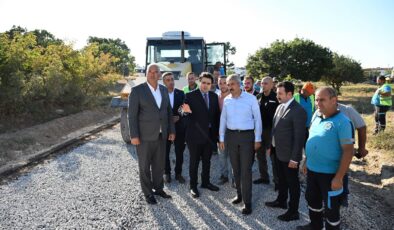 Enez sahil güzergahında kesintisiz yol