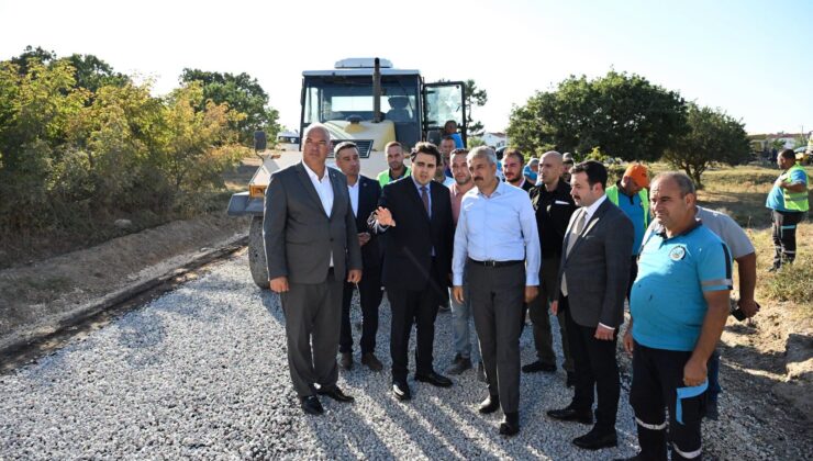 Enez sahil güzergahında kesintisiz yol