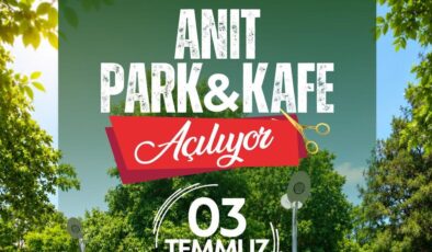 Anıt Park Kafe açılıyor