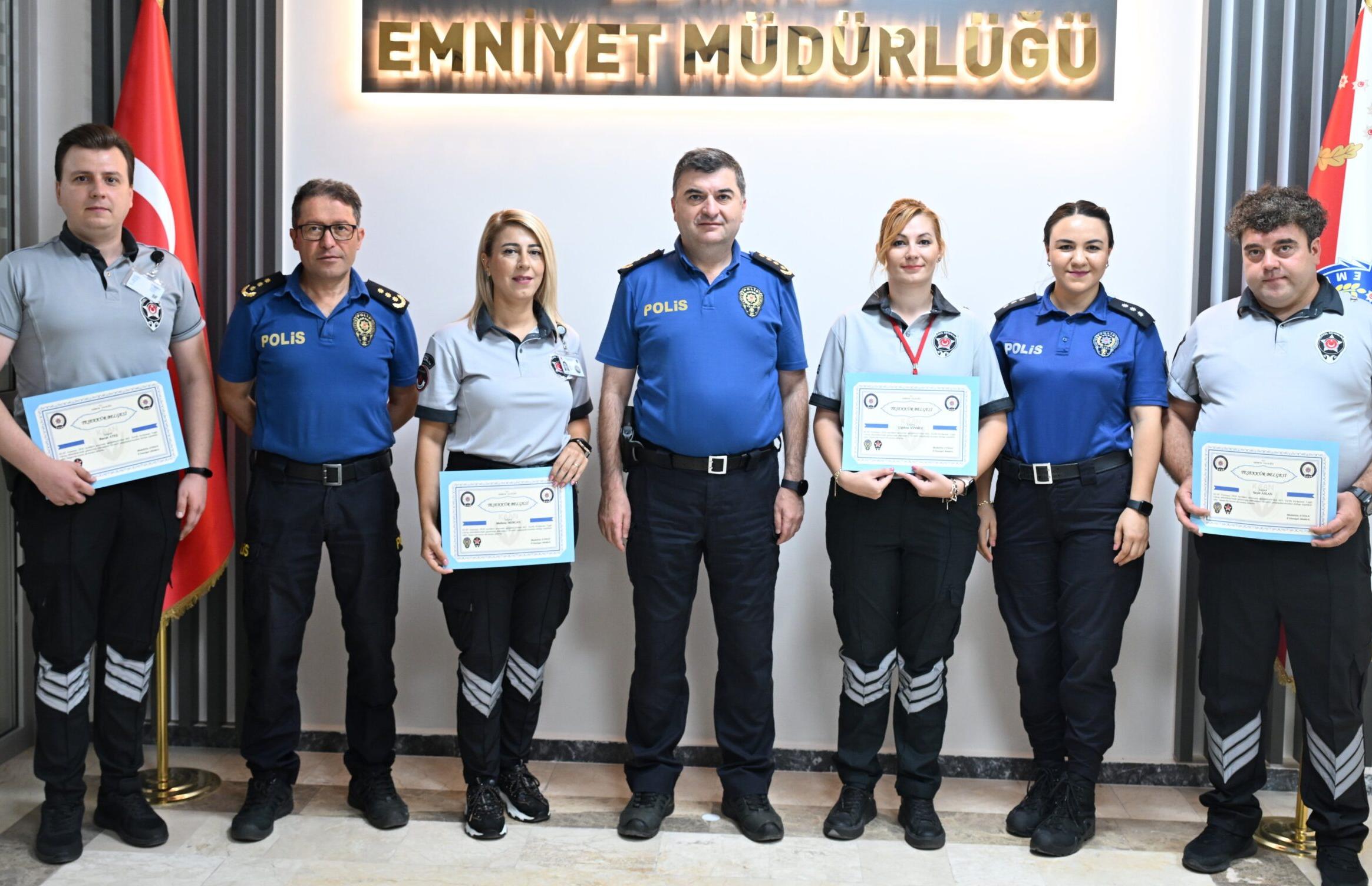 Ayhan’dan özel güvenliklere teşekkür belgesi