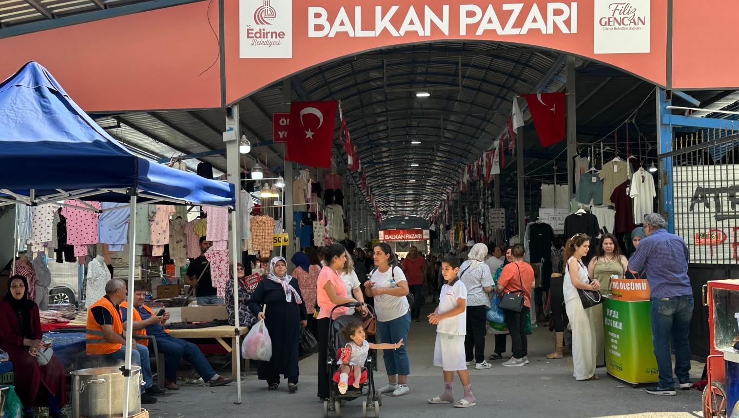 Balkan Pazarı’nda yaz sessizliği
