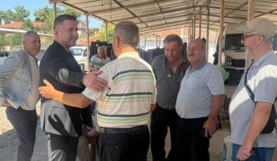 Başkan Geldi’den pazar ziyareti
