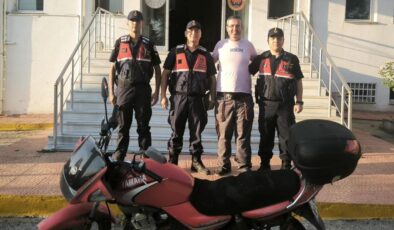 Çalınan motosikleti JASAT buldu