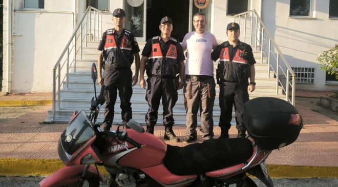 Çalınan motosikleti JASAT buldu