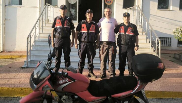 Çalınan motosikleti JASAT buldu