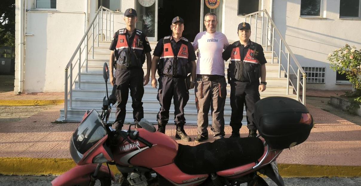 Çalınan motosikleti JASAT buldu