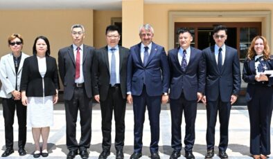 Çin’in İstanbul Başkonsolosu Xiaodong’dan ziyaret