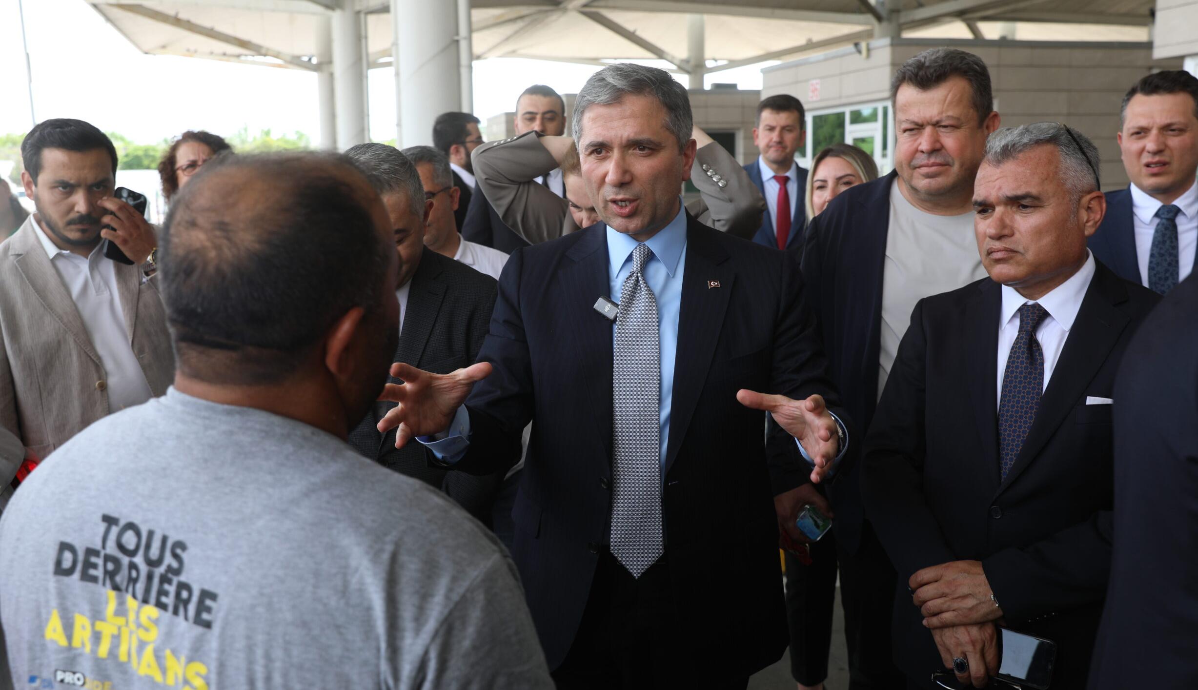 Cumhurbaşkanı’nın selamlarını iletti
