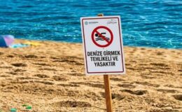 Denize girmek yasak!