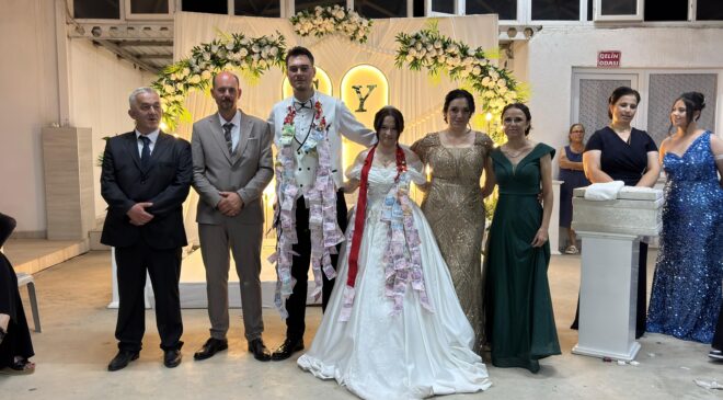Yağmur ile Çağdaş’a mutluluklar