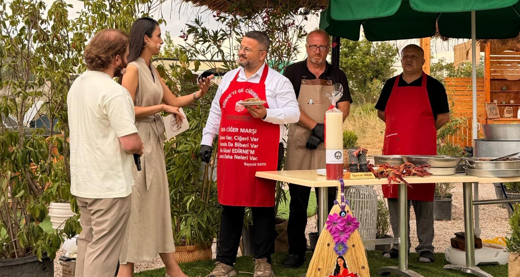 Edirne “Hoş Geldin Kahvesi”nin konuğu
