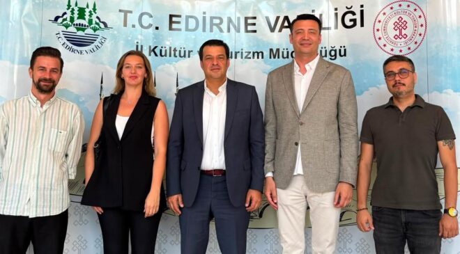 Edirne Otelciler Derneği’nden Soytürk’e ziyaret