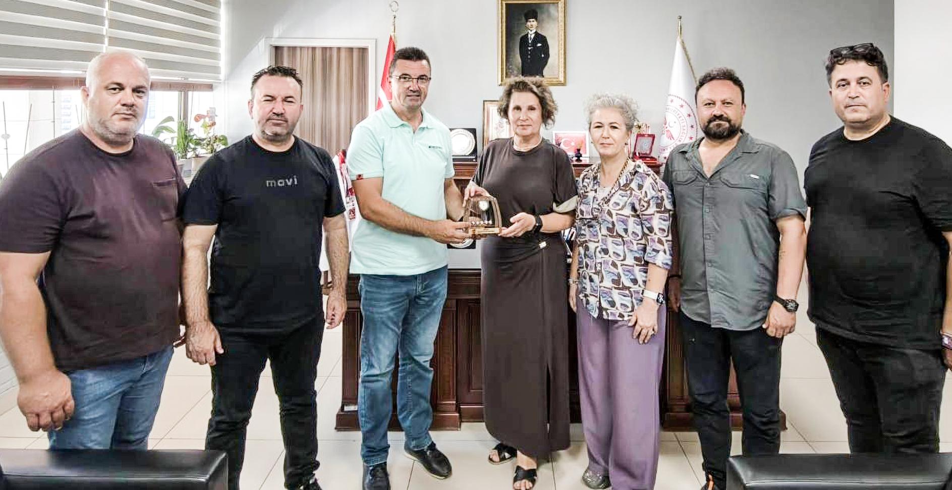 EGD’den Başhekim Şimşek’e ziyaret