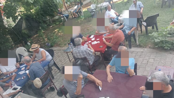 Emekli tatilde değil kahvede