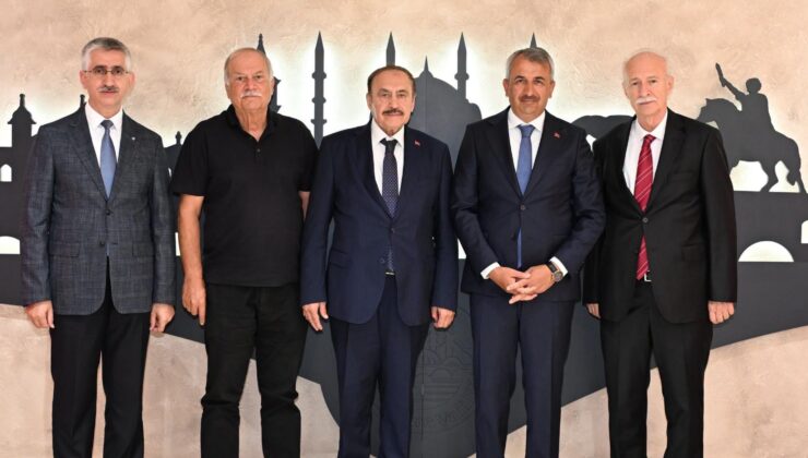 Eski bakan Eroğlu’ndan ziyaret