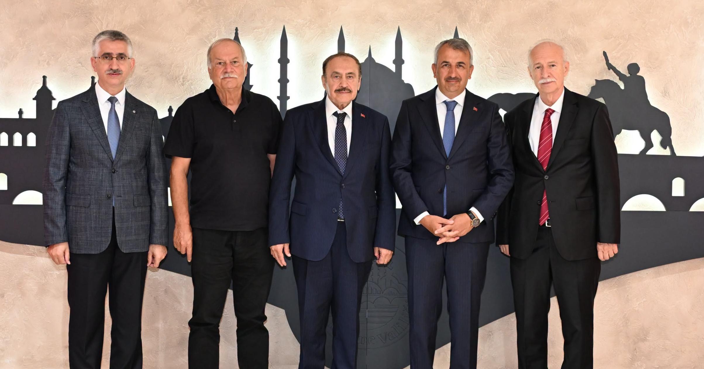 Eski bakan Eroğlu’ndan ziyaret