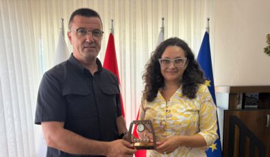 EGD’den Başkonsolos Kafedjiyska’ya ziyaret